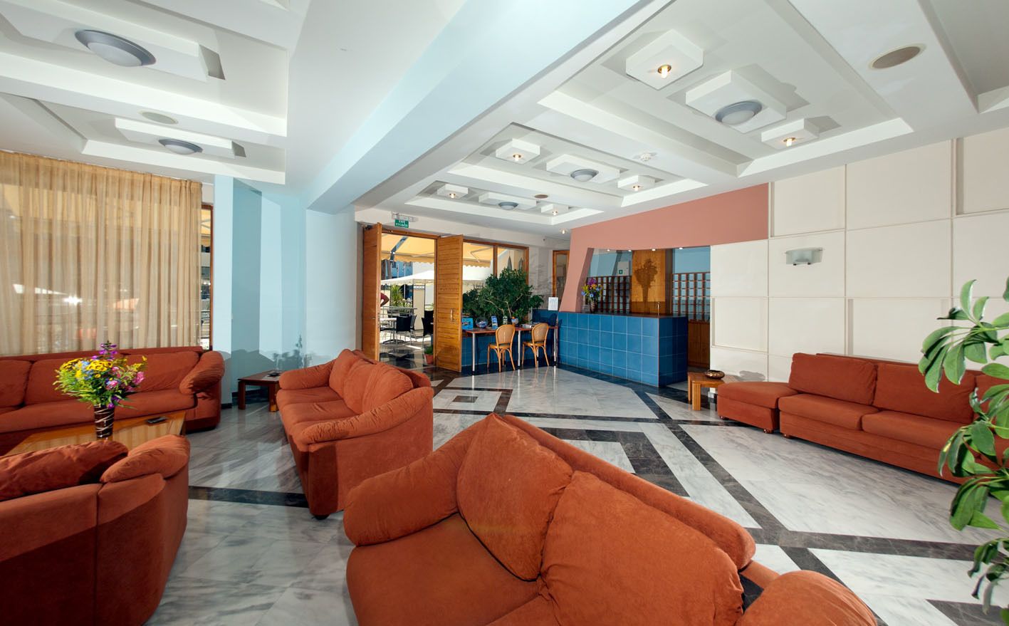 Khu tiếp khách ở sảnh