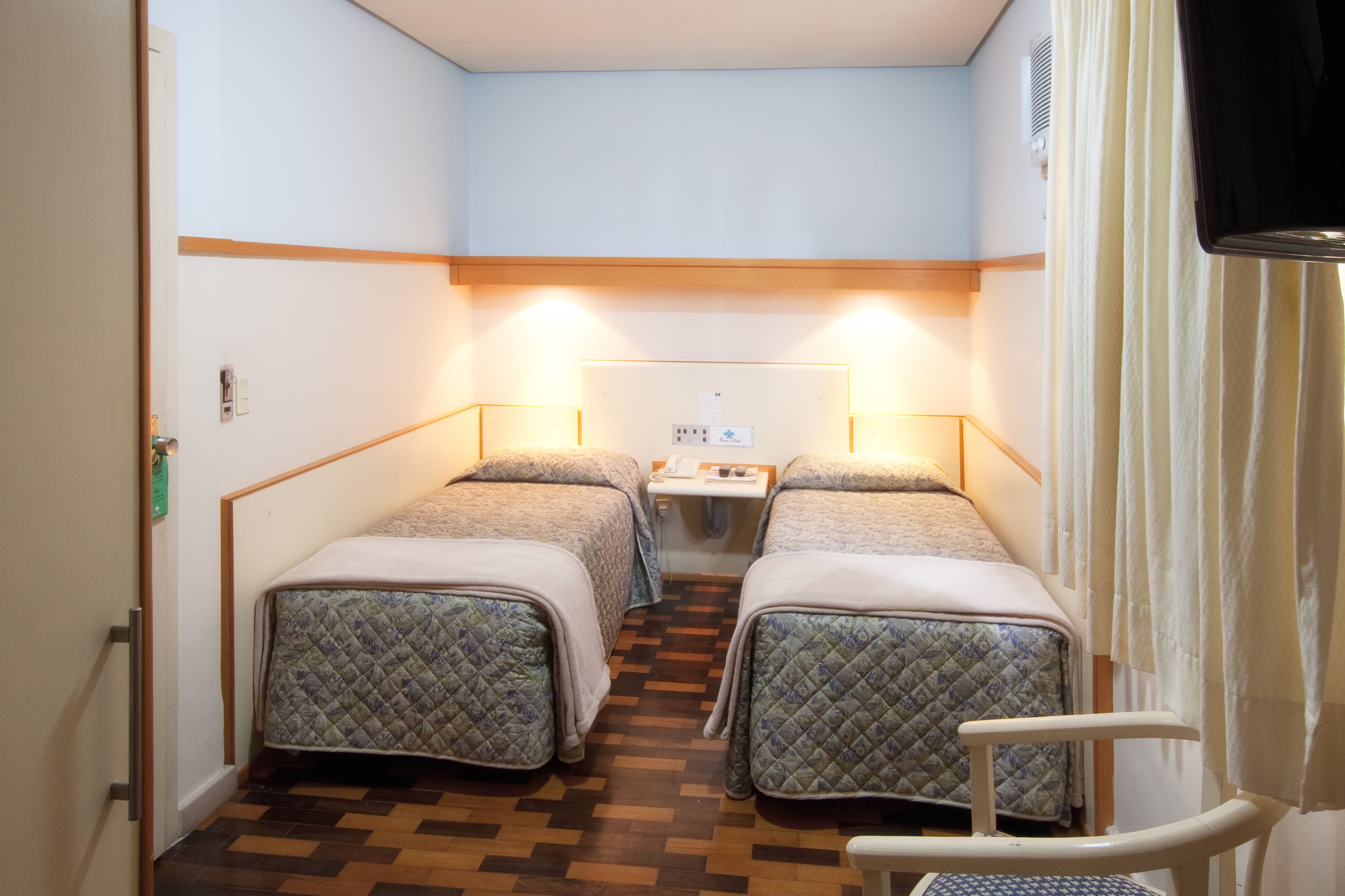 double room | minibar, in-room safe, desk, blackout curtains