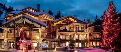 Majoituspaikan julkisivu