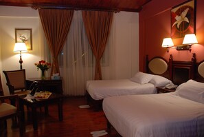 In-room safe, desk, iron/ironing board, free cribs/infant beds