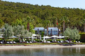 Voorkant van accommodatie