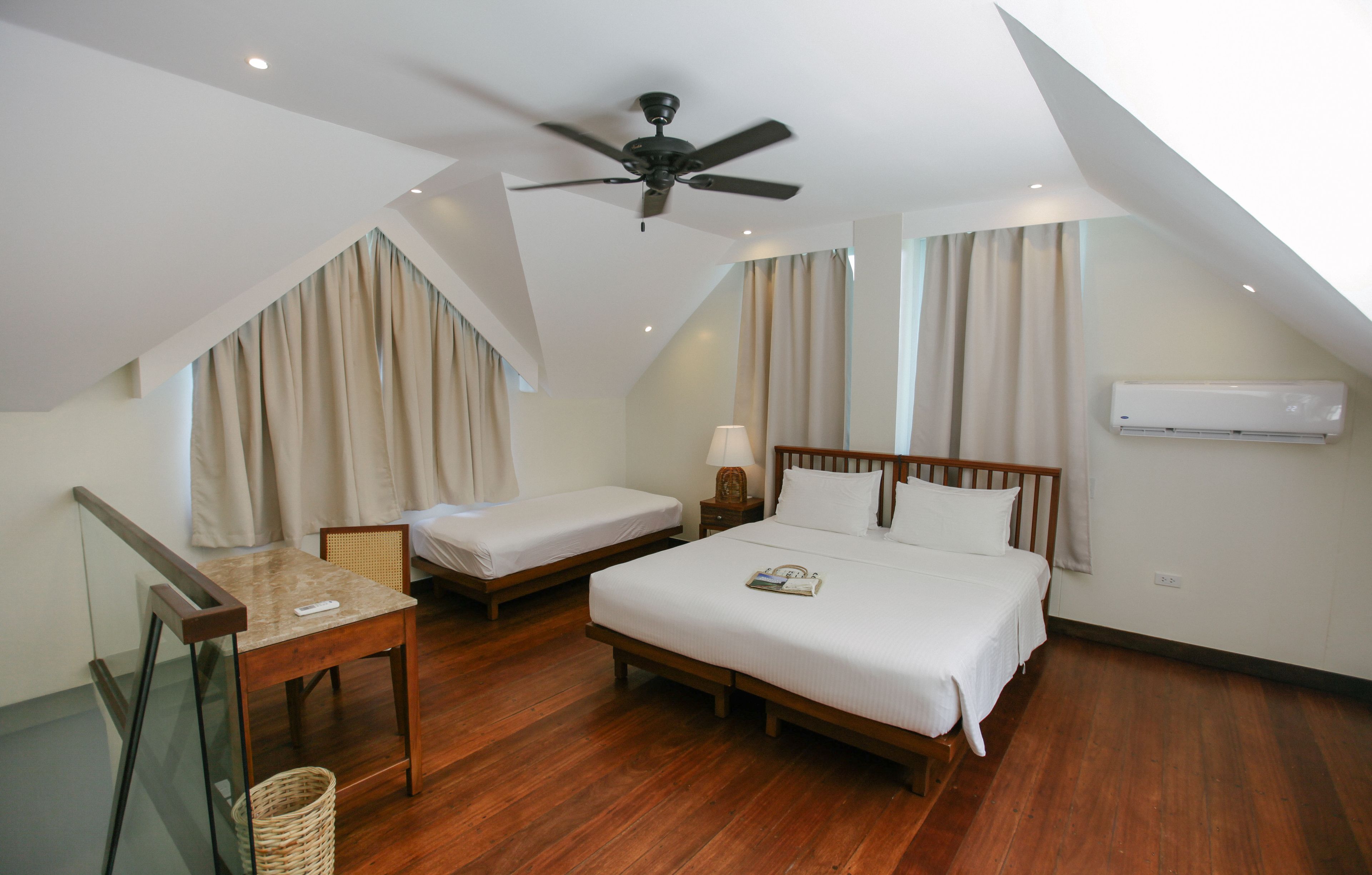 loft water cottage | premium bedding, down duvets, minibar, in-room safe