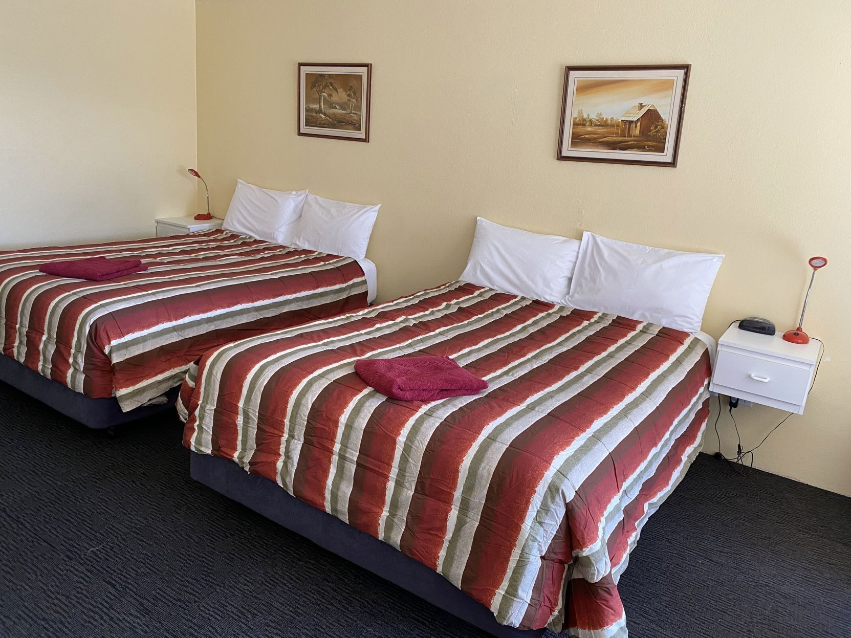 Desk, iron/ironing board, free WiFi, bed sheets