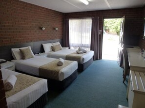 Minibar, desk, iron/ironing board, cots/infant beds