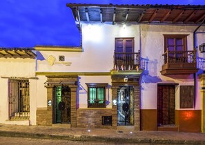 Entrada de la propiedad