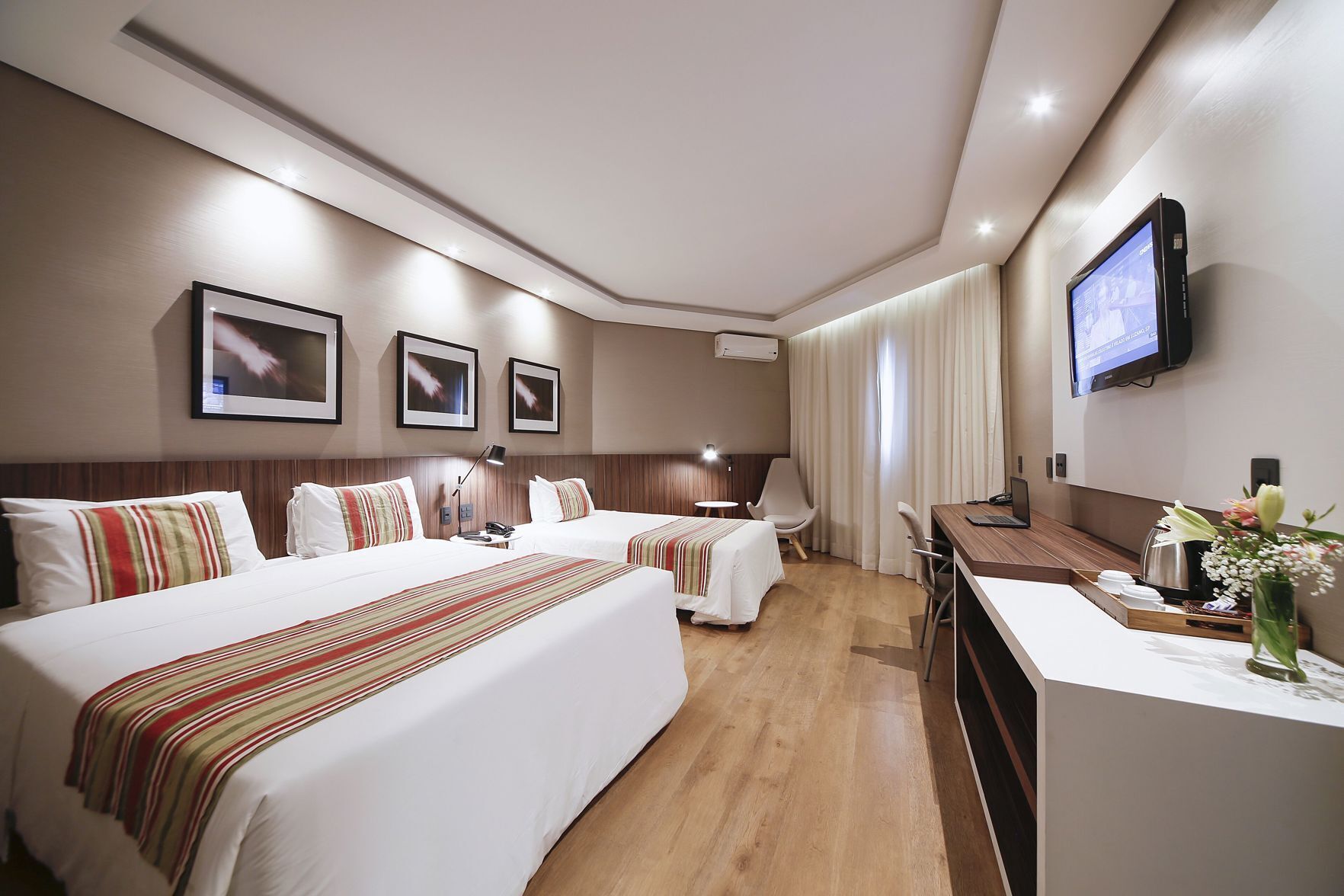 Minibar, in-room safe, desk, blackout drapes