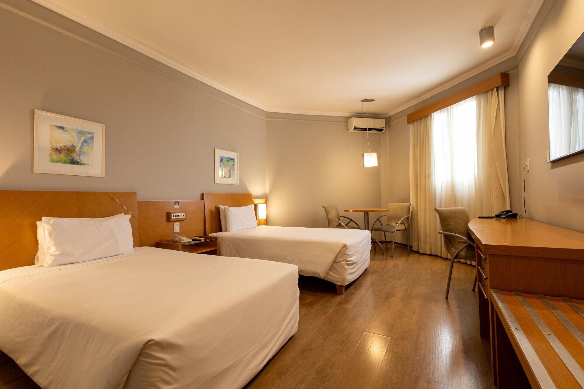 Minibar, in-room safe, desk, blackout curtains