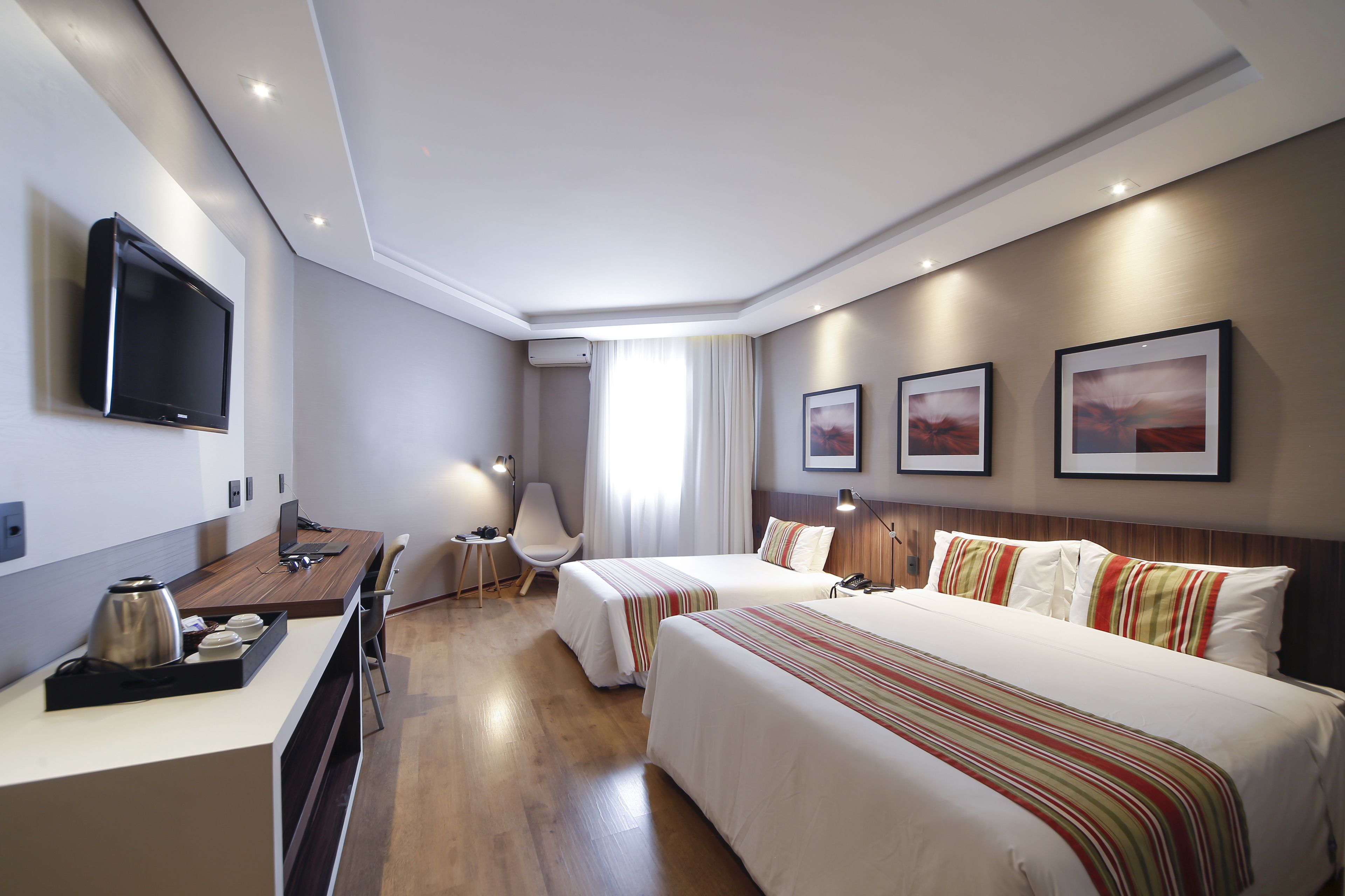 premium room | minibar, in-room safe, desk, blackout curtains