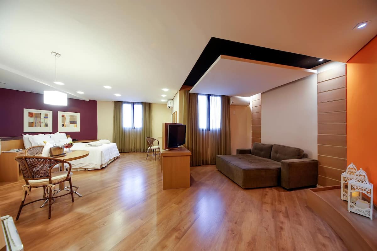 Minibar, in-room safe, desk, blackout drapes