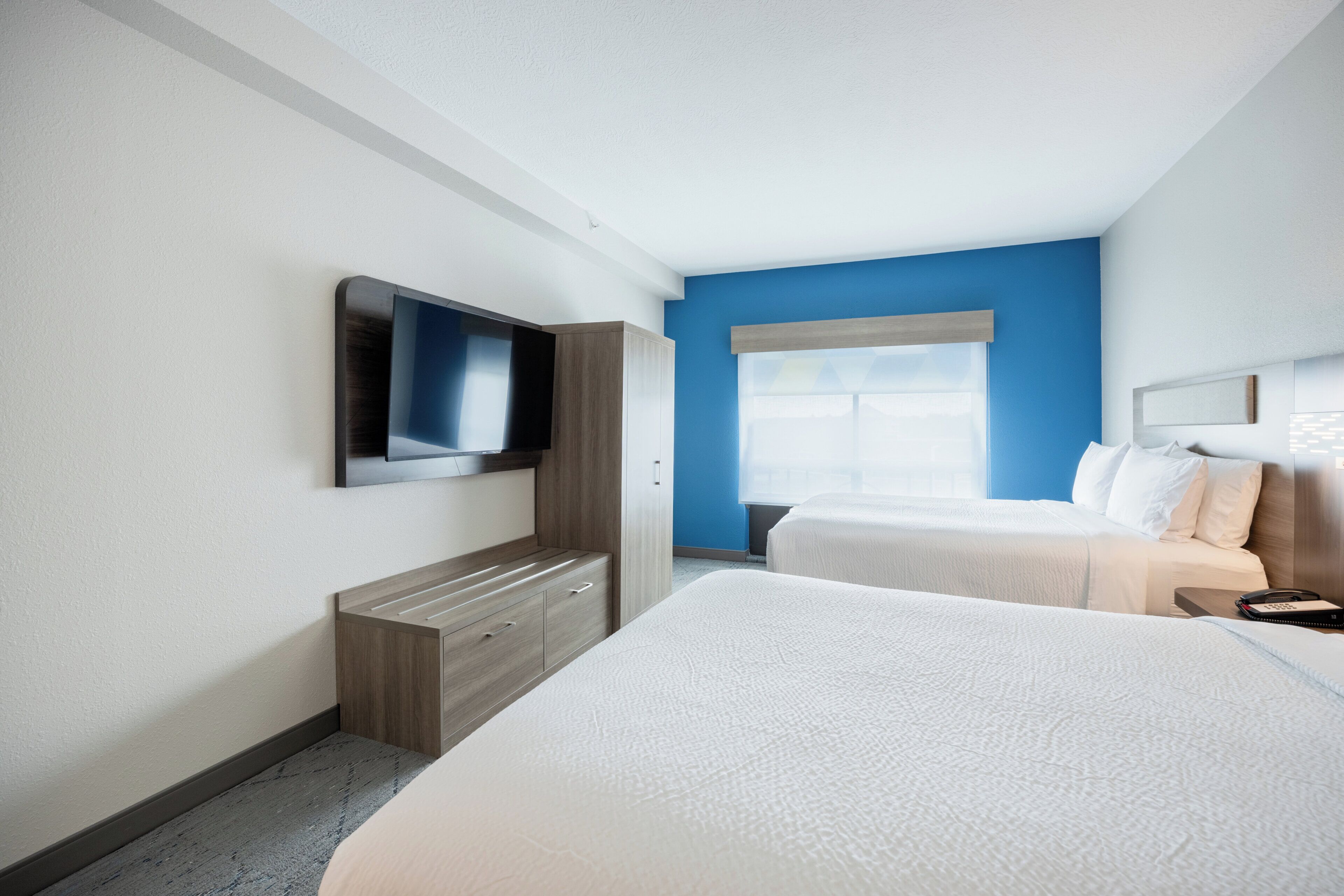 Pillow-top beds, in-room safe, desk, laptop workspace