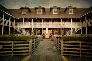 Entrada de la propiedad