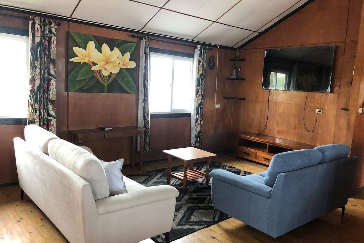 family room, 3 bedrooms | living area | 52-inch smart tv with digital channels