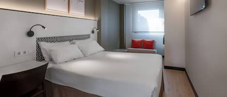 1 chambre, literie de qualité supérieure, couette en duvet d'oie