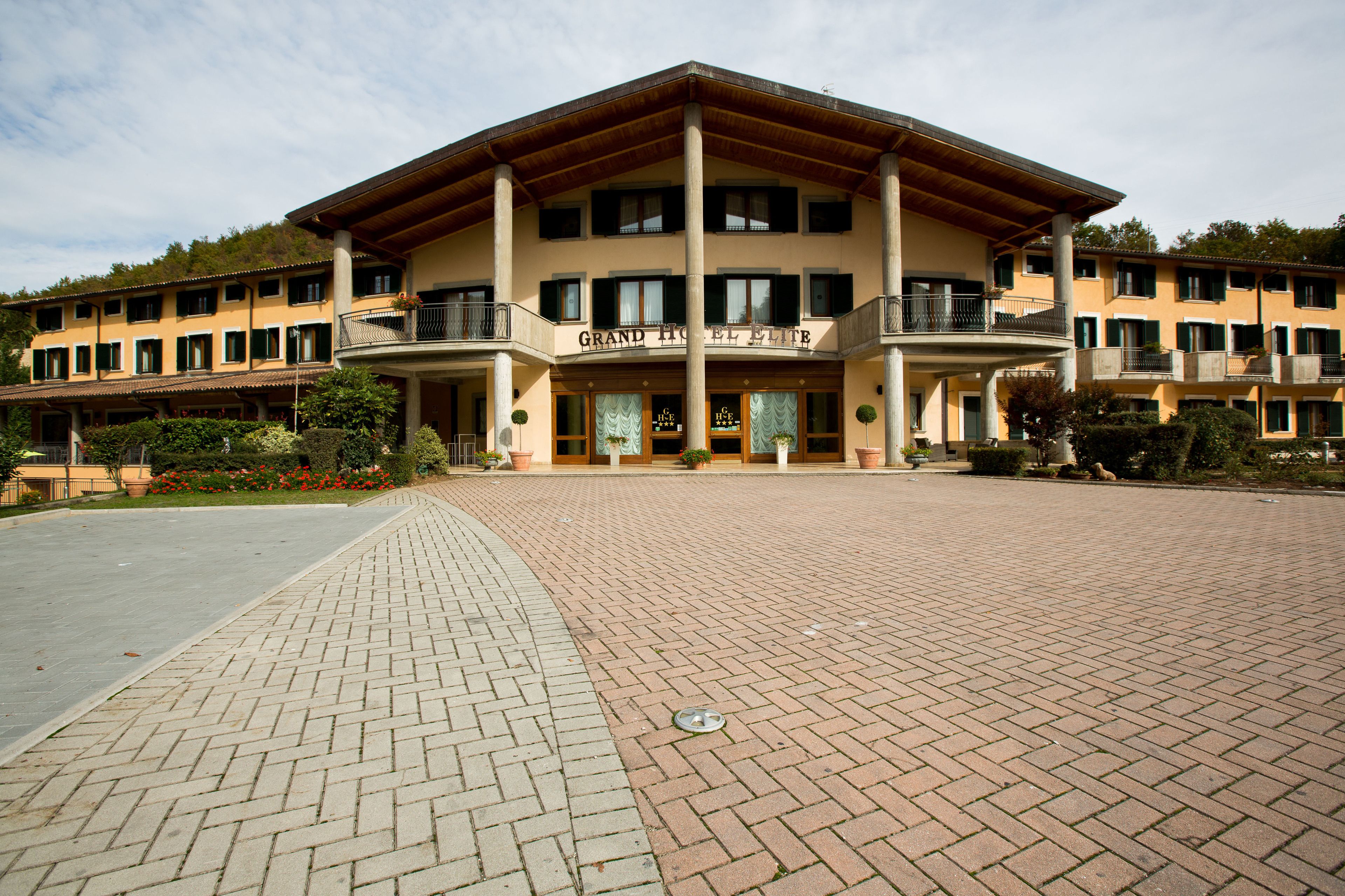 Fassade der Unterkunft