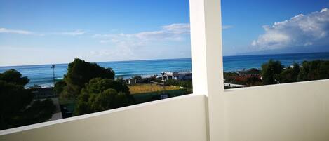 Blick von der Unterkunft