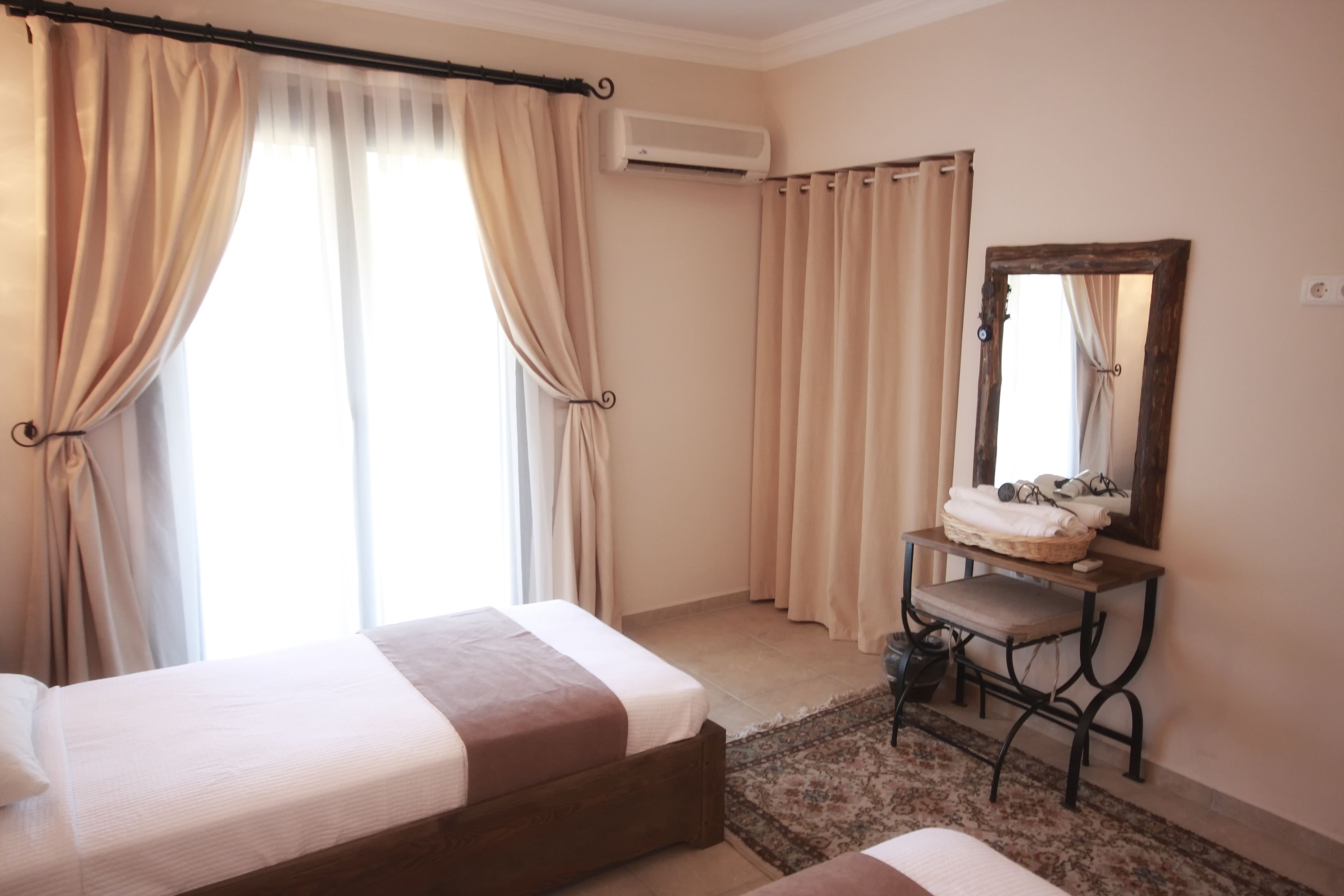 standard double or twin room | premium bedding, in-room safe, desk, iron/ironing board