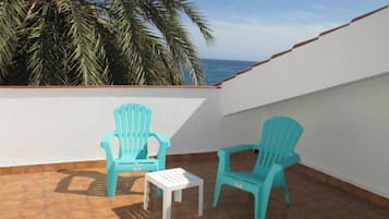 Atico Familiar con terraza vistas al mar | Vistas desde la habitación