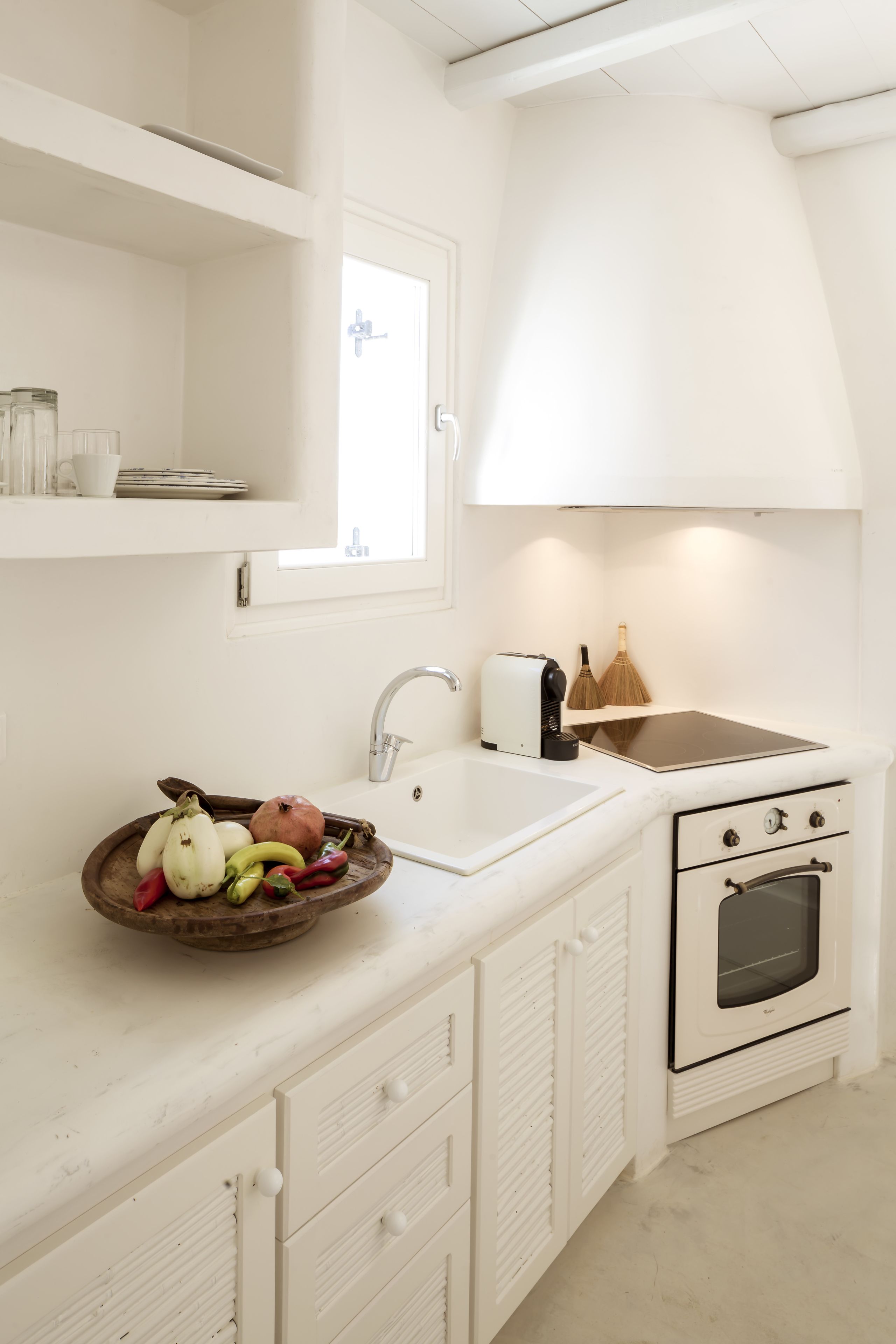 fridge, espresso maker