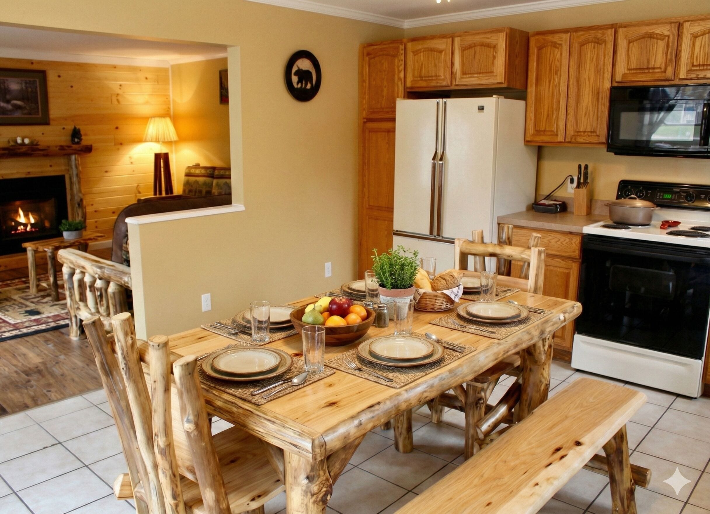 Superior Apartment, 2 Bedrooms, Kitchen, Mountain View | Private kitchen