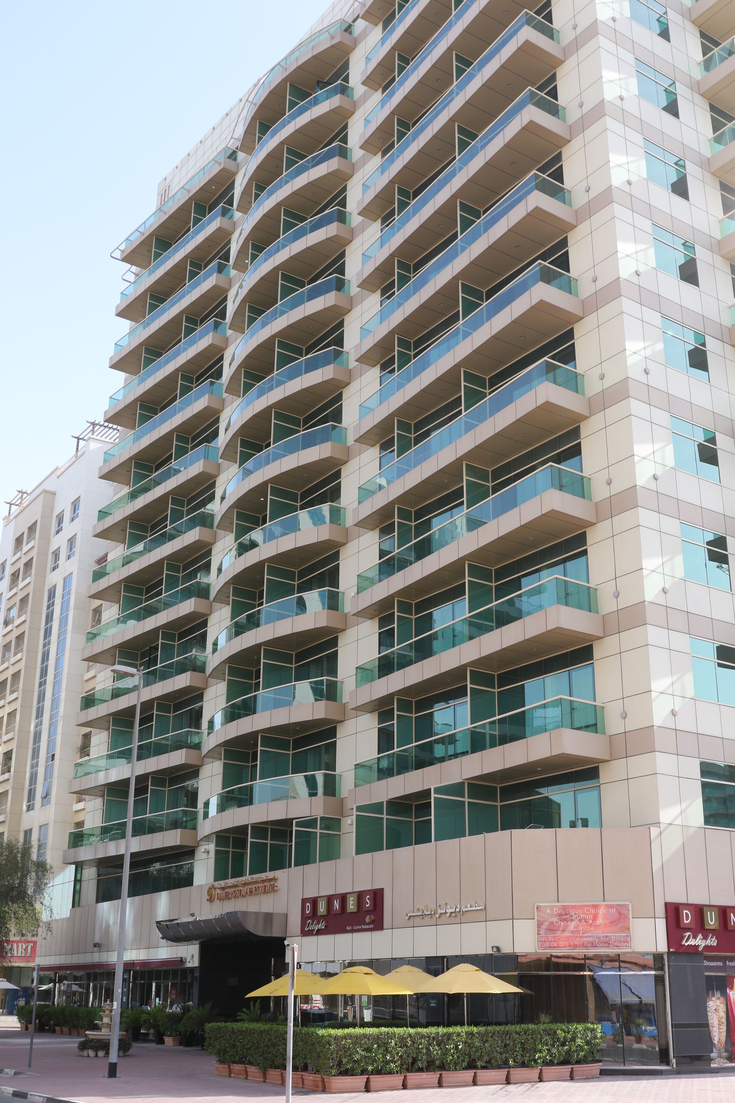 Pemandangan dari properti