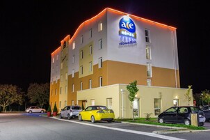 Front of property - evening/night