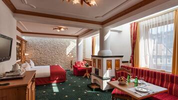 1 chambre, surmatelas, minibar, coffres-forts dans les chambres