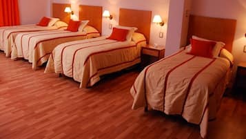 Minibar, caja fuerte, sistema de insonorización y cunas gratuitas