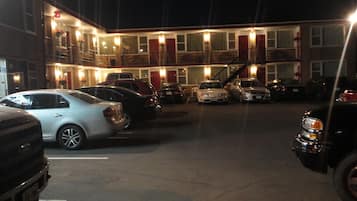 Front of property – evening/night