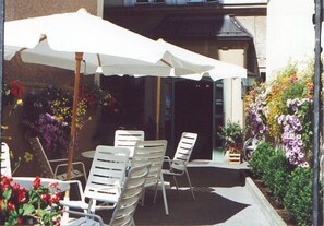 Terrace/patio - Hotel Schwarzes Rössl (Salzburg)