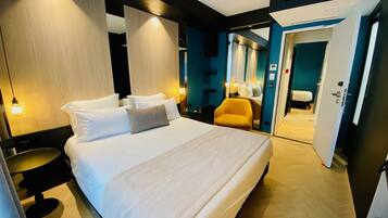 2 Connecting Rooms (3 pax) | Select Comfort beds, in-room safe, desk, laptop workspace