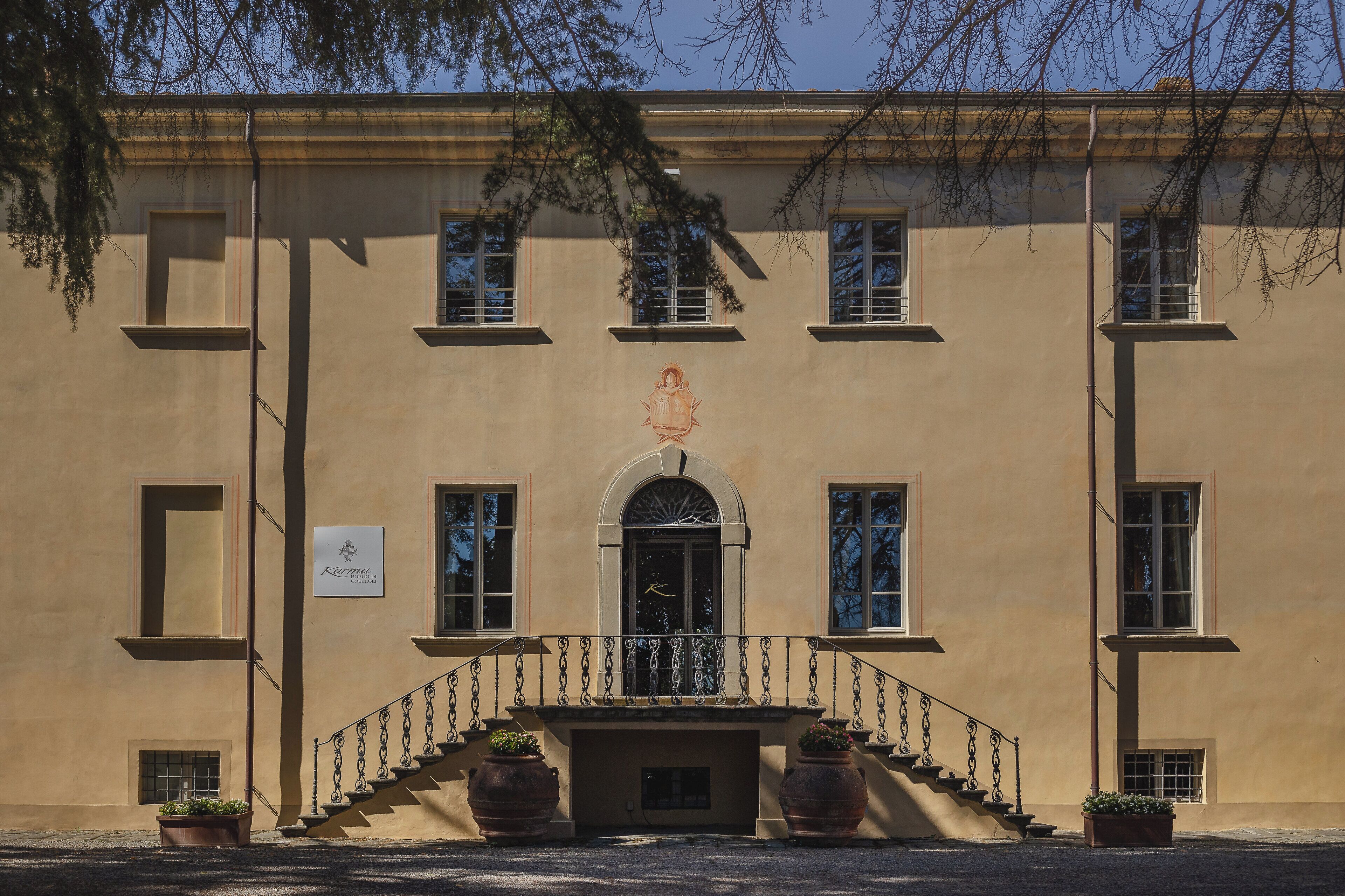 Voorkant van accommodatie