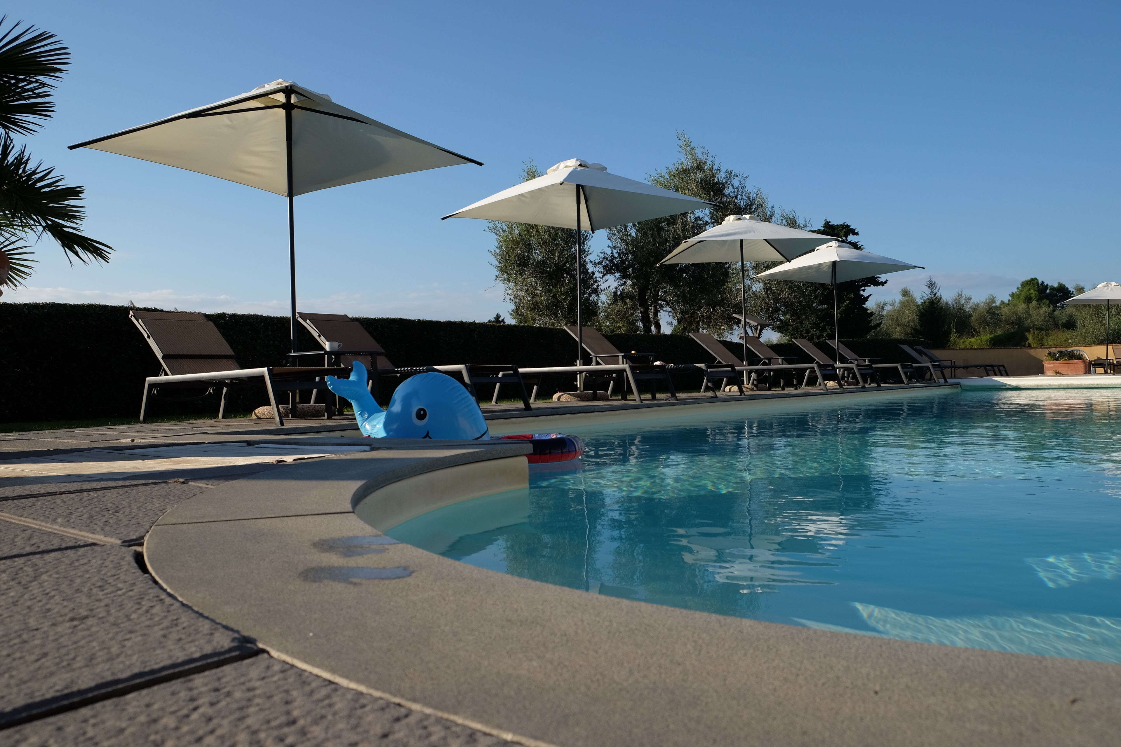 2 piscinas externas, guarda-sóis, espreguiçadeiras