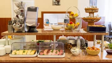 Petit déjeuner buffet compris tous les jours