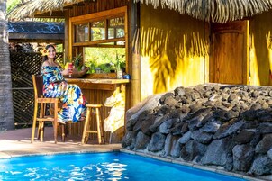 Poolside bar