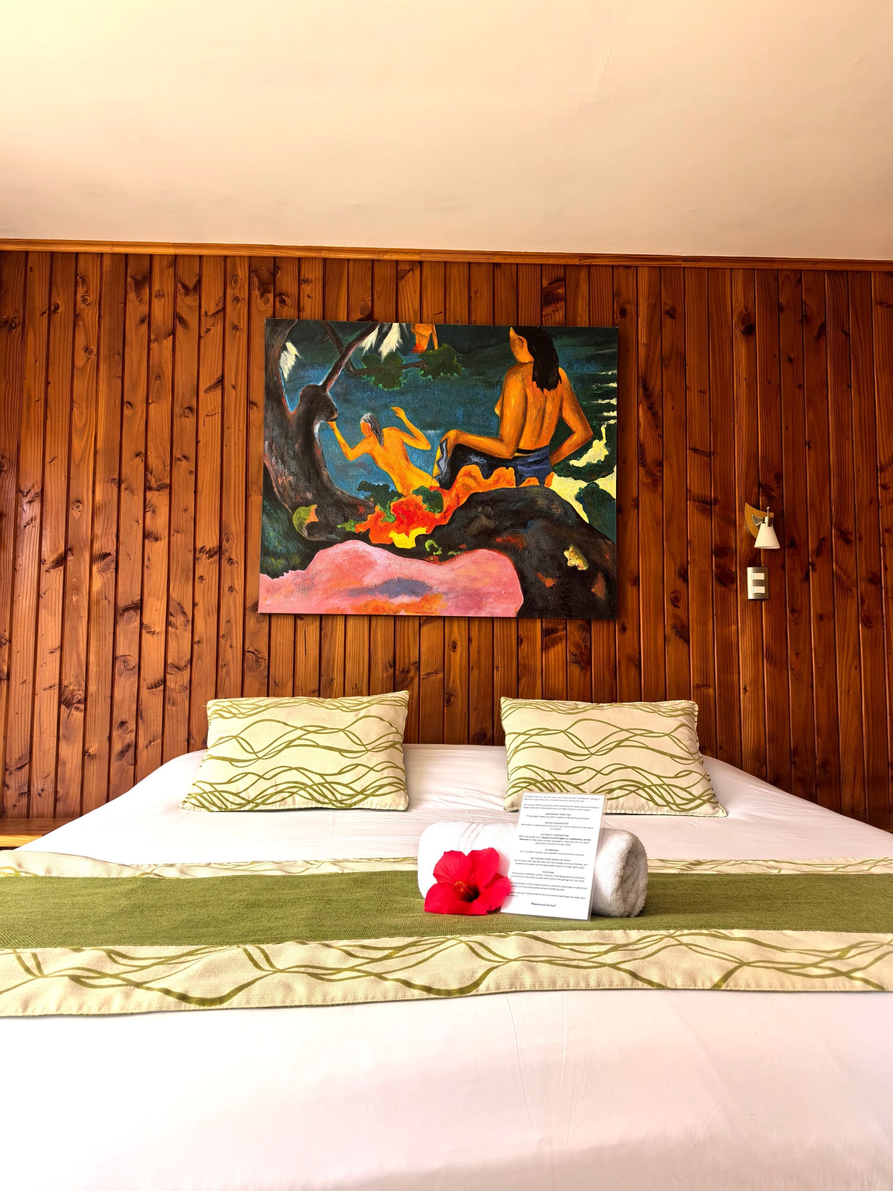 bungalow (double) | in-room safe, desk, iron/ironing board, free wifi