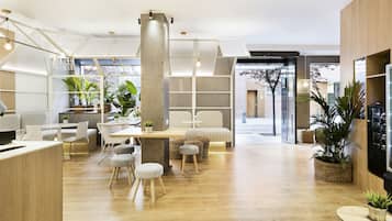 Sala de estar en el lobby