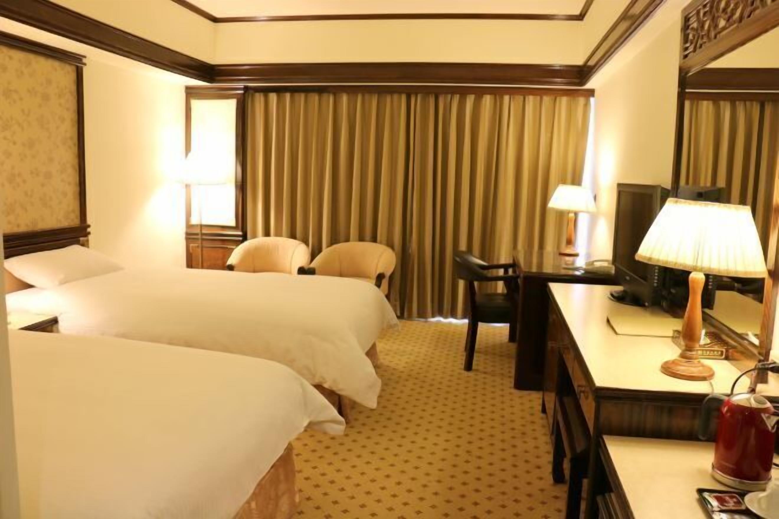 Down duvets, blackout curtains, free WiFi, bed sheets