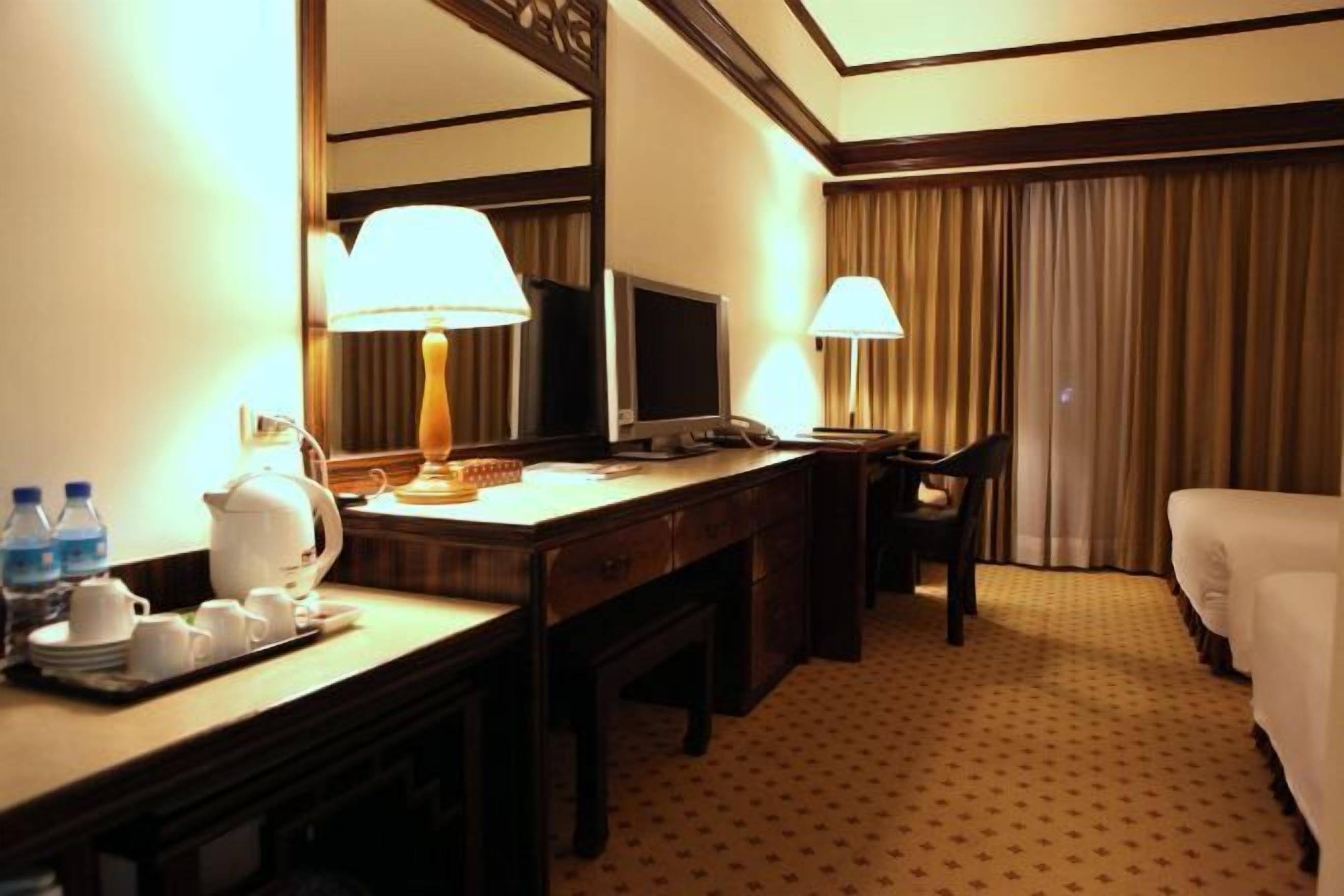 Down duvets, blackout curtains, free WiFi, bed sheets