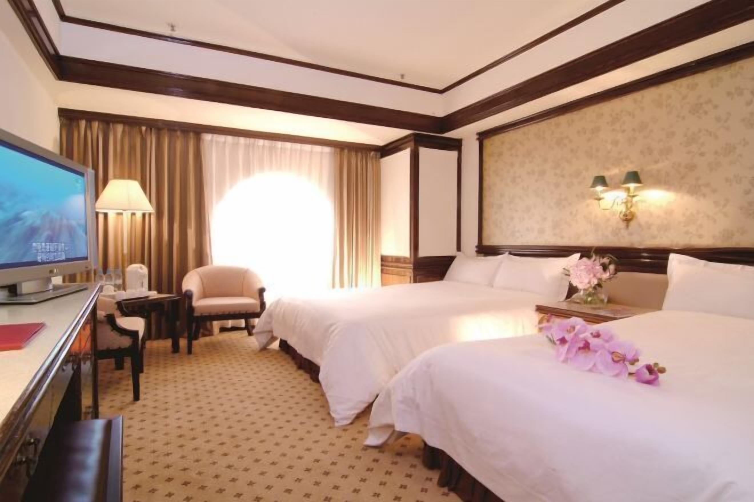 Down duvets, blackout curtains, free WiFi, bed sheets