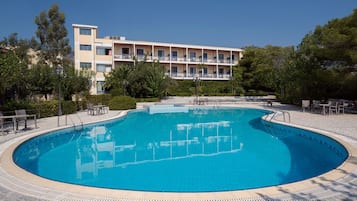 Piscina externa sazonal