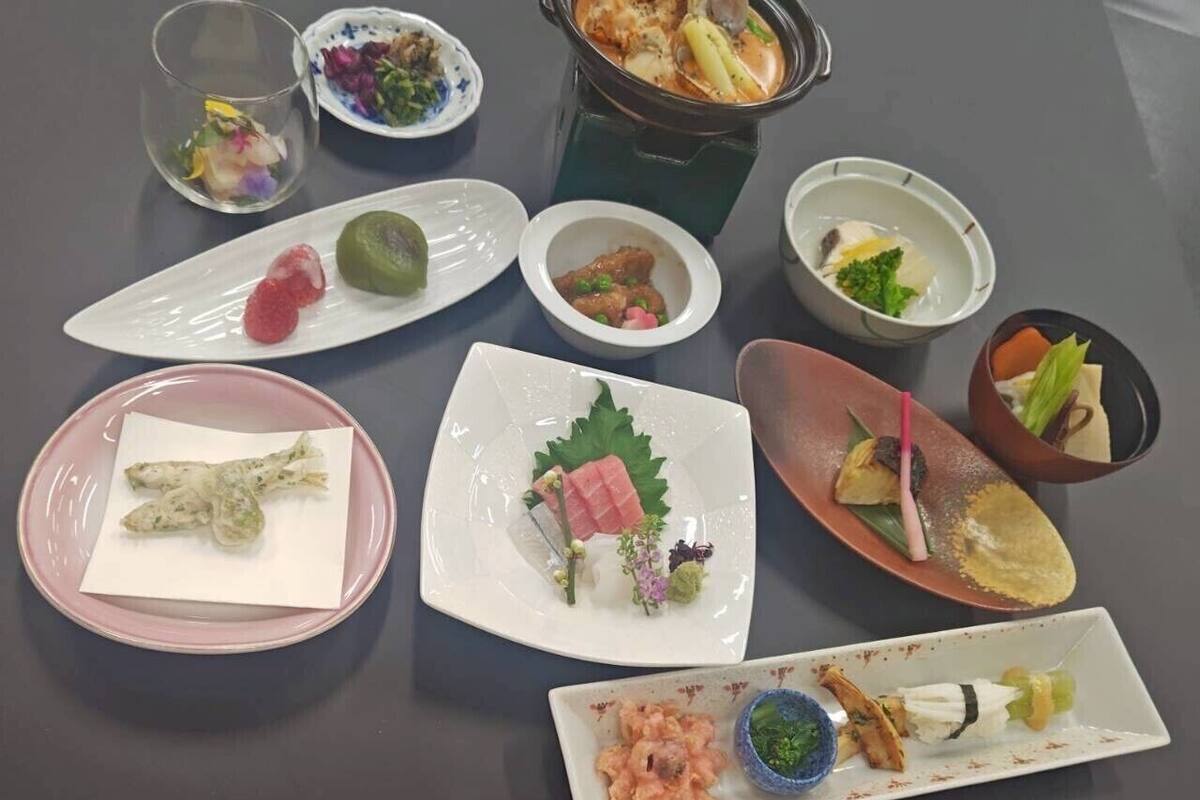Repas au ryokan