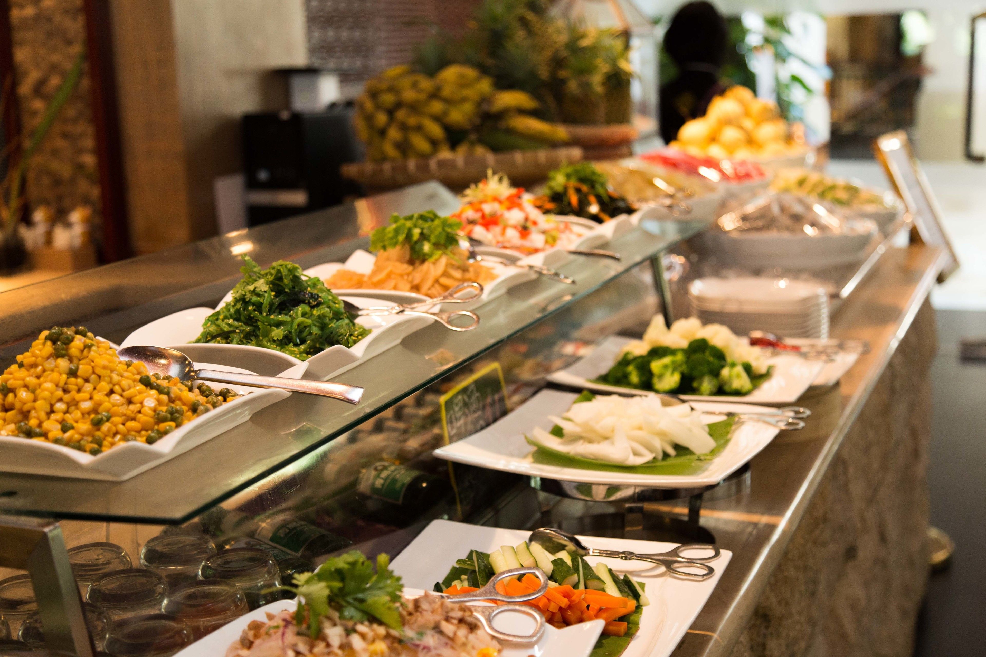 Frühstücksbuffet gegen Gebühr