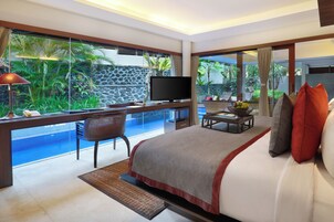 Villa, 1 Bedroom, Private Pool | 1 bedroom, premium bedding, minibar, in-room safe