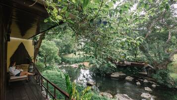 Villas A | Living area | LCD TV, DVD player