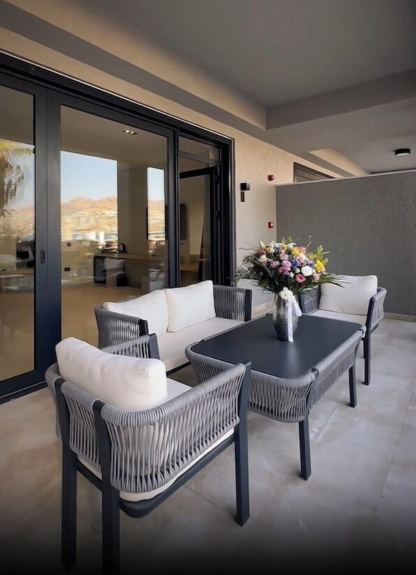 Premier-Zimmer | Terrasse/Patio