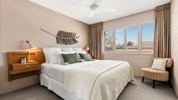 Standard-Apartment, 1 Schlafzimmer, Meerblick (/room min 1N) | 1 Schlafzimmer, individuell dekoriert, individuell eingerichtet