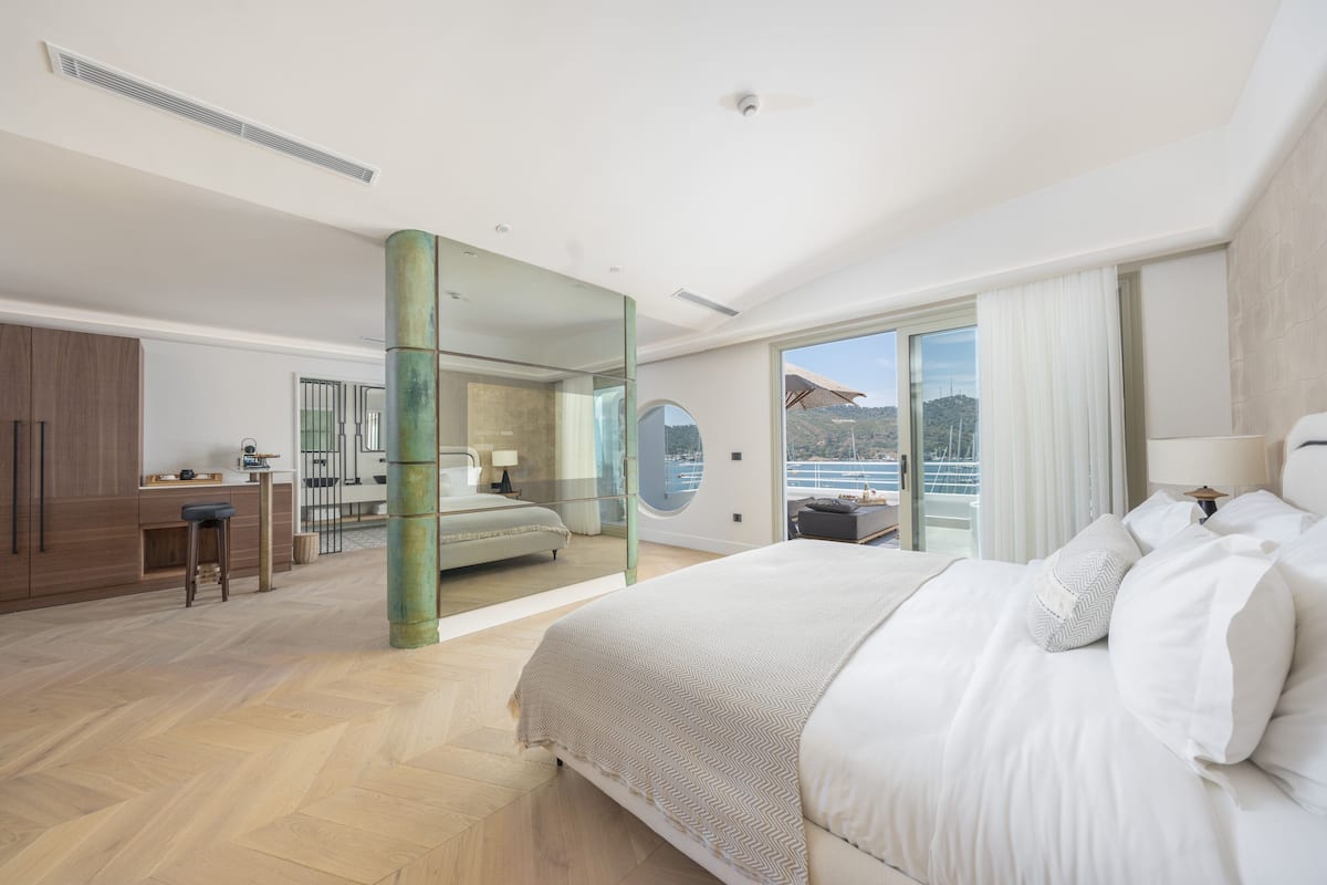 penthouse | living area | tv