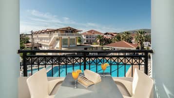 Standard Double or Twin Room, Pool View | Balcony view