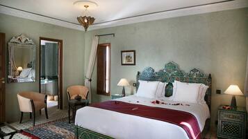 Suite junior, 1 cama King size (Fassia) | Sábanas de algodón egipcio y ropa de cama de alta calidad