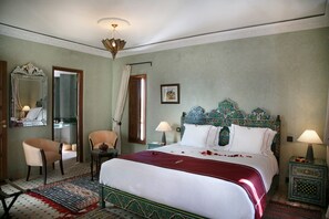 Junior Suite, 1 King Bed (Fassia) | Egyptian cotton sheets, premium bedding, Select Comfort beds - Dar Chams Tanja (Tangier)